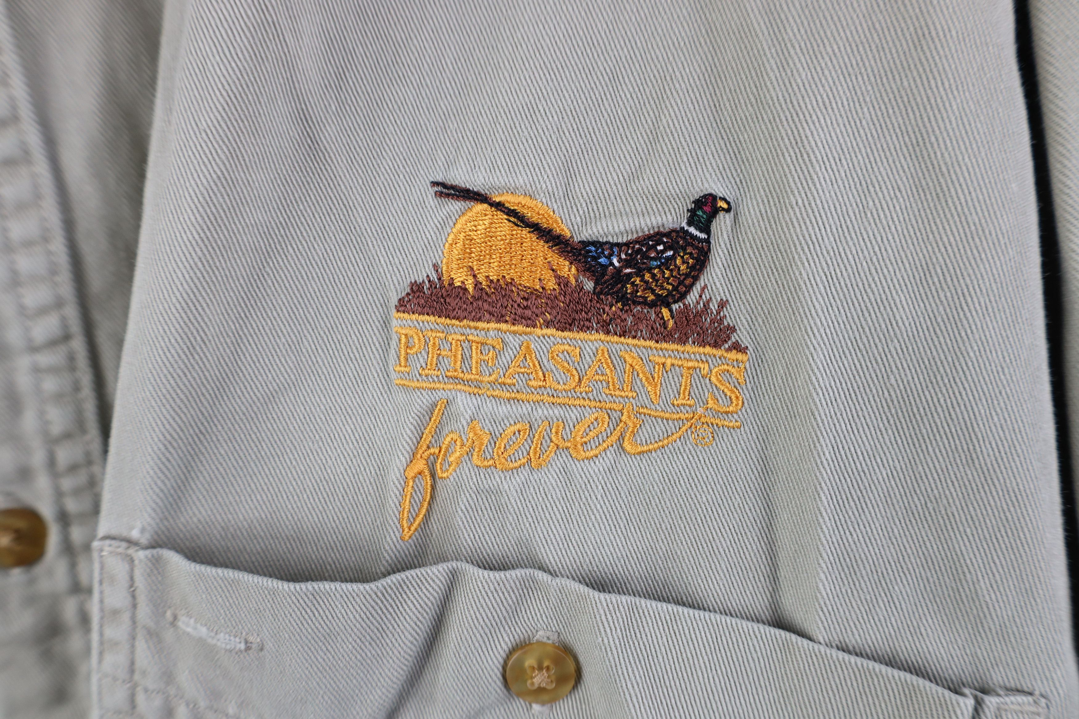 Vintage Vintage 90s Pheasants Forever Hunting Button Down Shirt Size US XXL / EU 58 / 5 - 4 Thumbnail