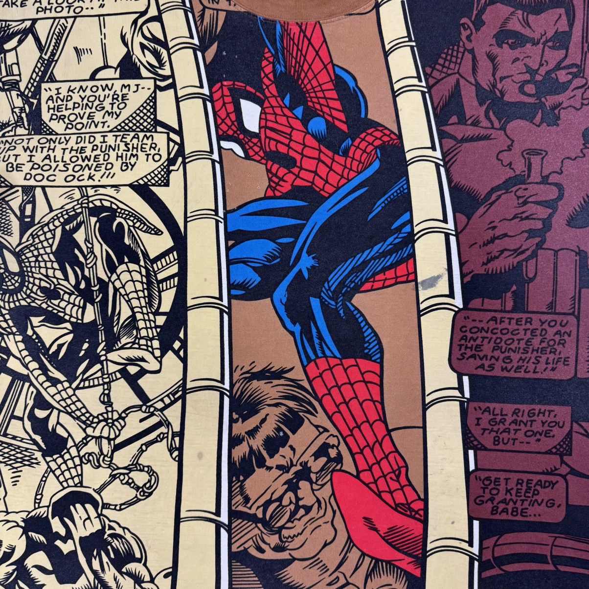 Marvel Comics Vintage Marvel Comics The Amazing Spiderman T-shirt Size US M / EU 48-50 / 2 - 6 Thumbnail