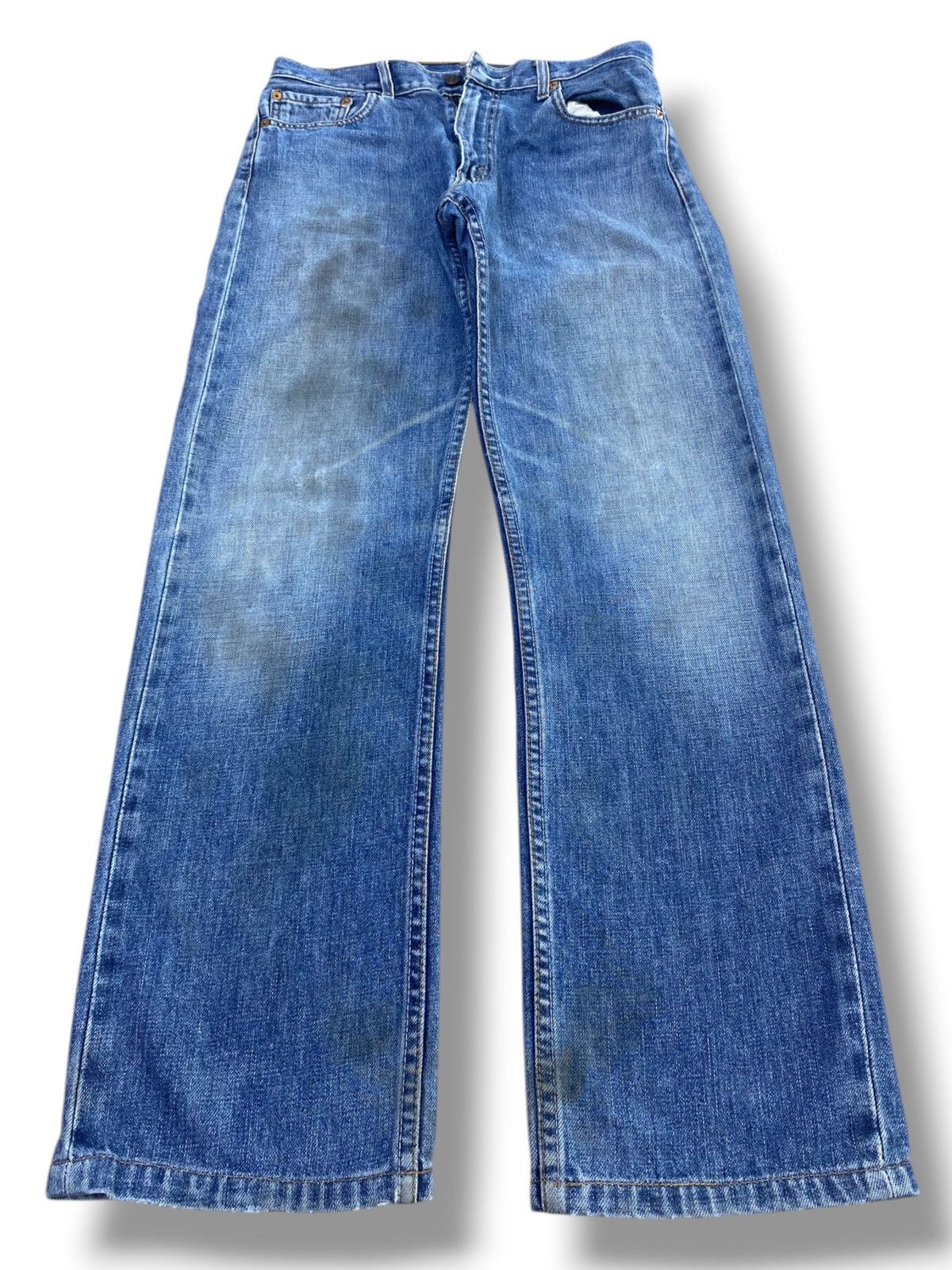 Levi's Levi’s 505 Dirty Faded Wash Style Loose Jeans Size US 31 - 1 Thumbnail