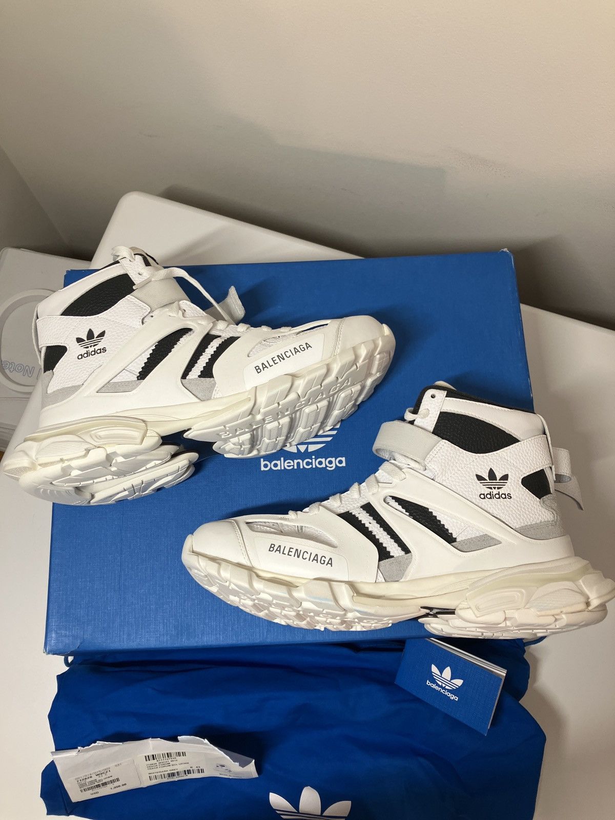 Adidas × Balenciaga Track Hike Sneakers - New Size US 10 / EU 43 - 8 Thumbnail