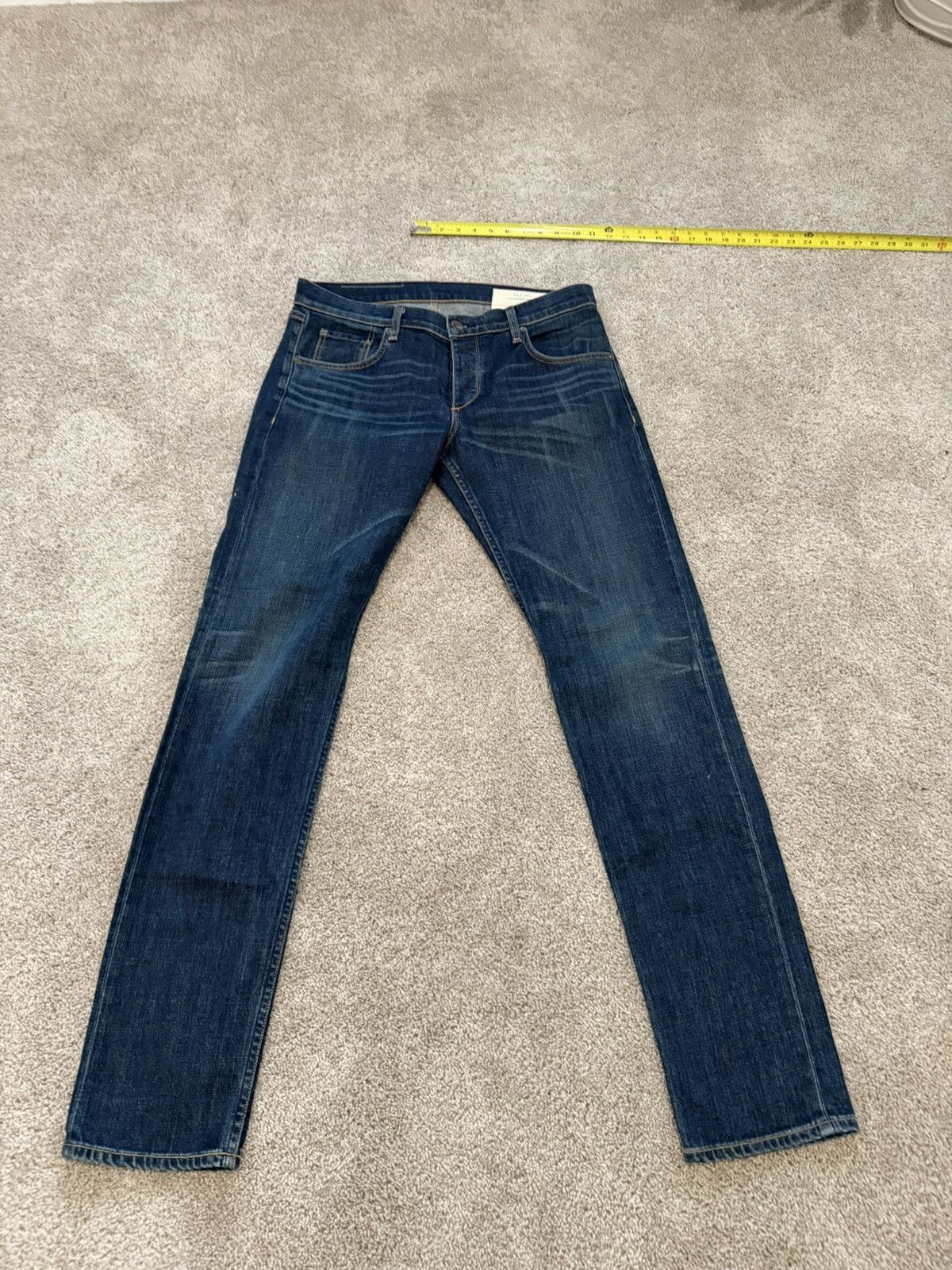 Rag & Bone Rag & Bone Standard Issue Selvedge Denim 33” Size US 33 - 1 Thumbnail