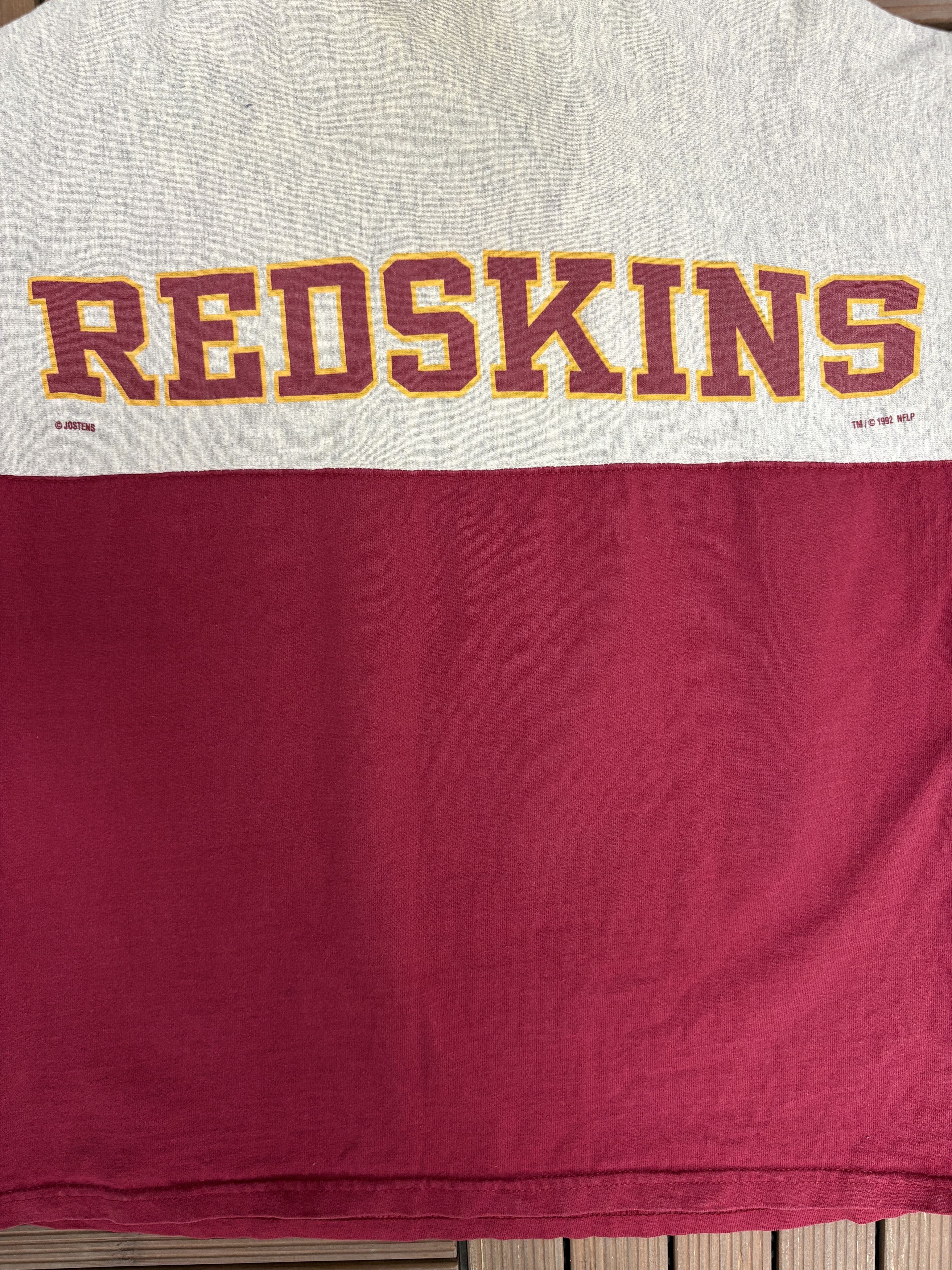 Vintage Washington Redskins Vintage Red T-Shirt Tee Size US L / EU 52-54 / 3 - 6 Thumbnail