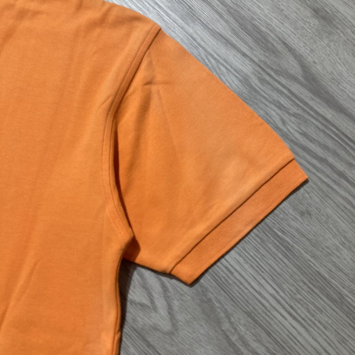Missoni 1990s Vintage Missoni Sport Spellout Logo Polo Tshirt Orange Size US L / EU 52-54 / 3 - 9 Thumbnail