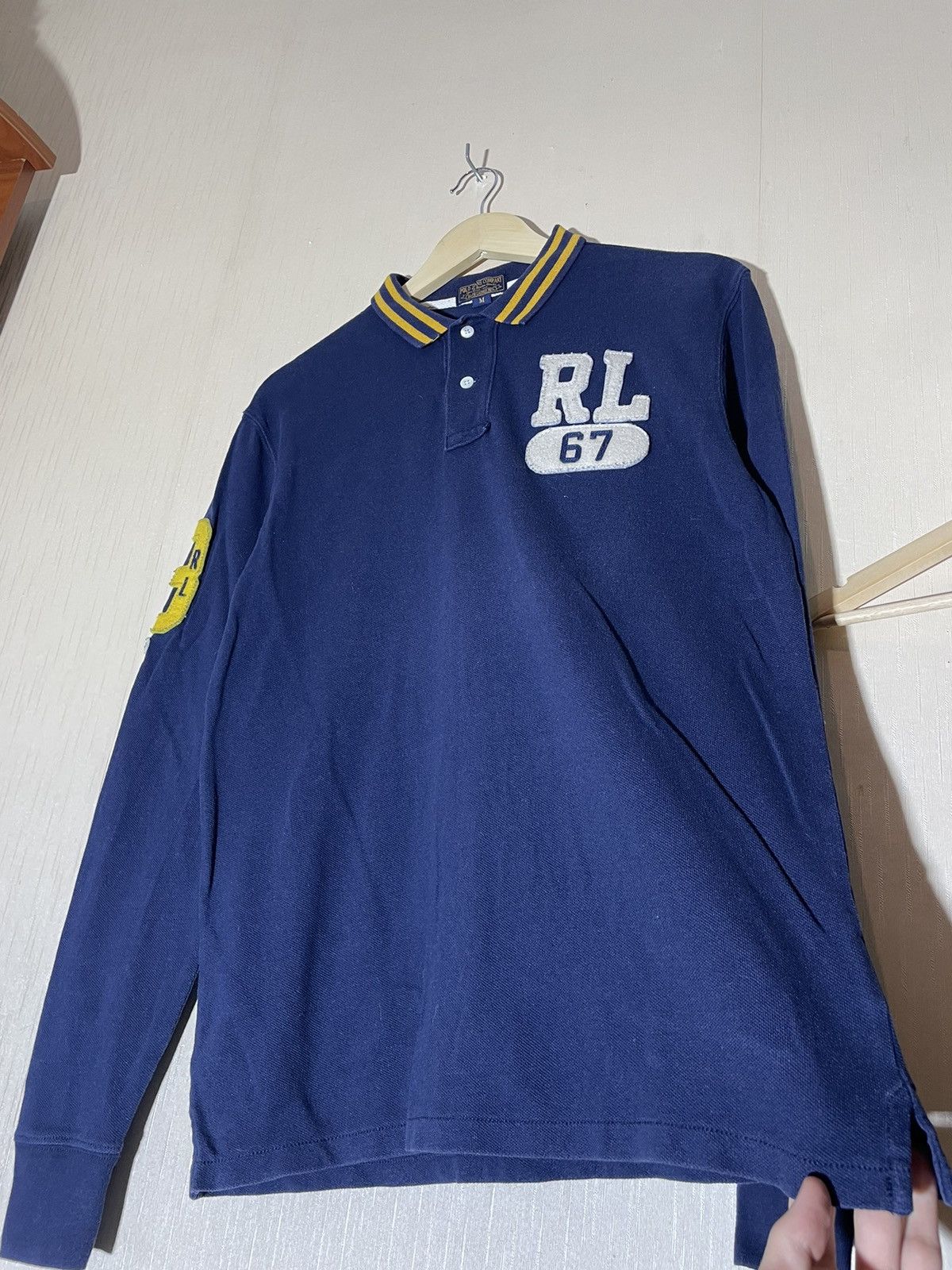 Polo Ralph Lauren × Vintage Polo Ralph Lauren vintage rugby jersey 90s Size US M / EU 48-50 / 2 - 7 Thumbnail