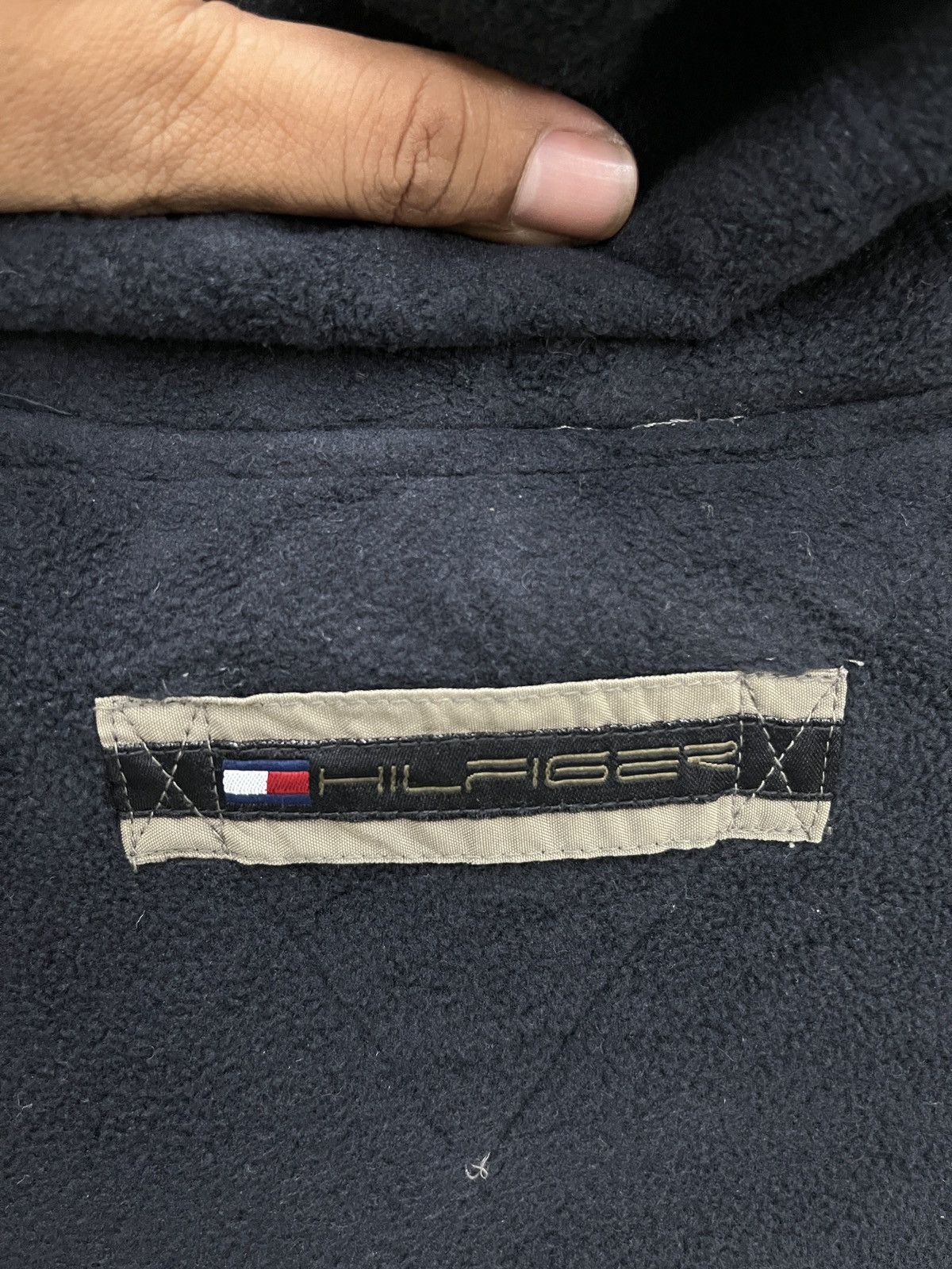 🔥🔥🔥STEALS VINTAGE TOMMY HILFIGER HOODIE FLEECE JACKET