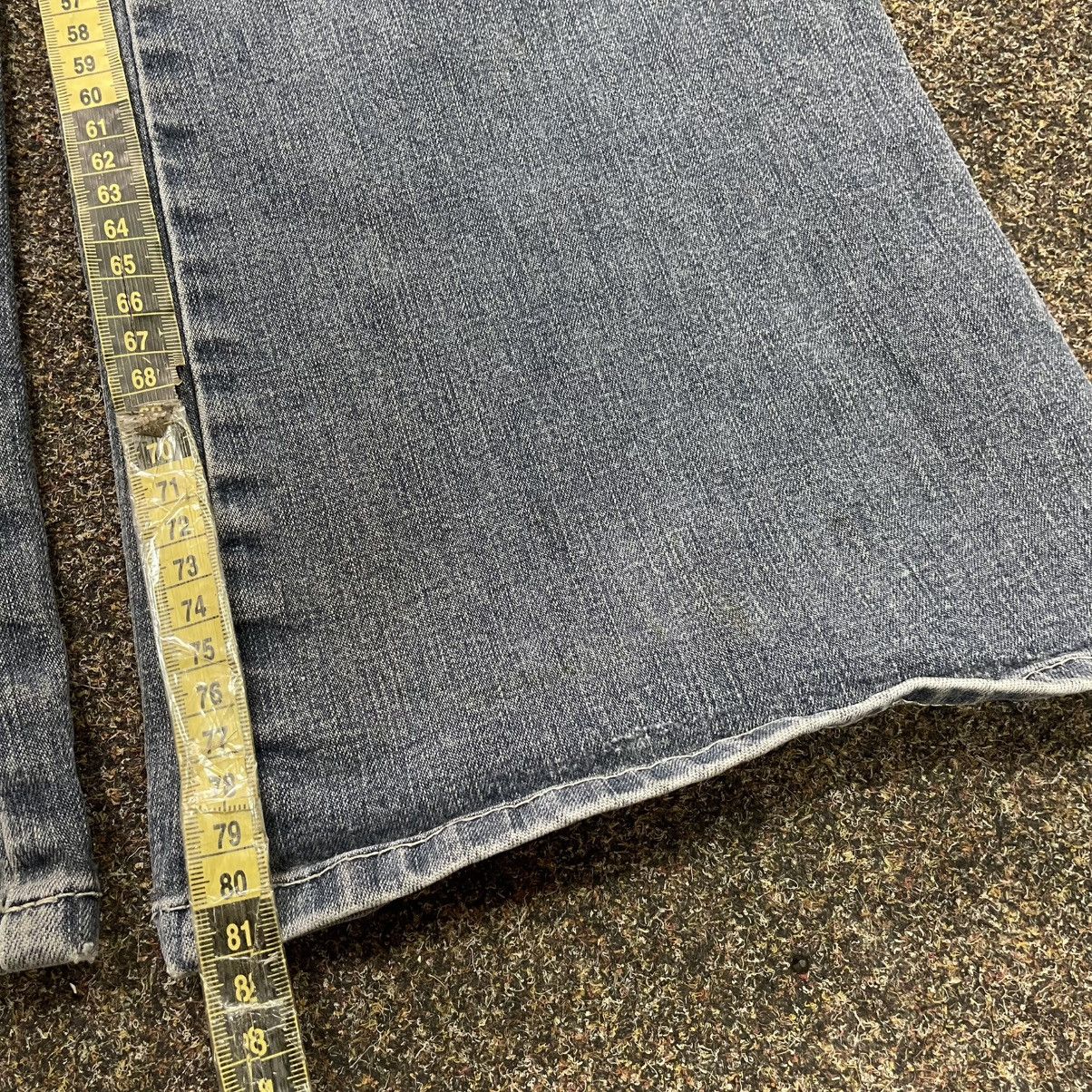 Vintage Vintage Y2K Baggy Flared Jeans Skater Distressed Grunge 29 Size US 29 - 7 Thumbnail