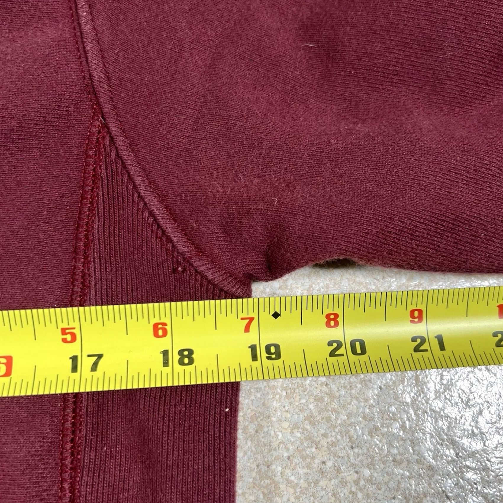 Champion VINTAGE Champion Reverse Weave Sweatshirt Warriors Track & Field Sweatshirt Men S Burgundy Pullover Small Boys Mens Girls Size US S / EU 44-46 / 1 - 5 Thumbnail