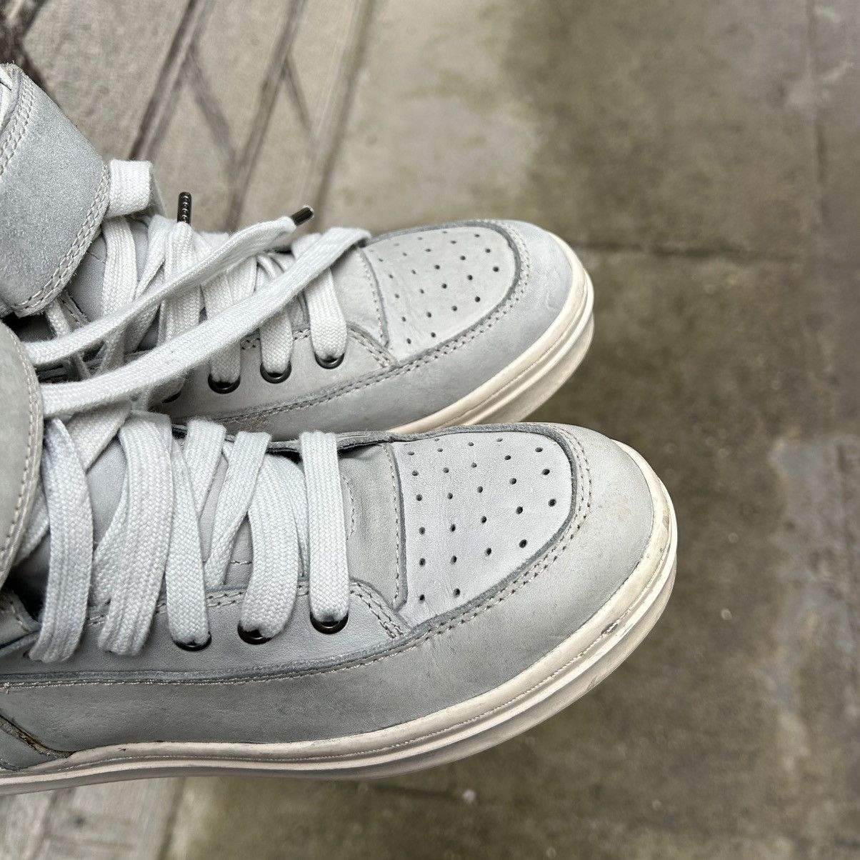 Allsaints Allsaints Geo Hi Top Sneakers Size US 6 / EU 39 - 11 Thumbnail