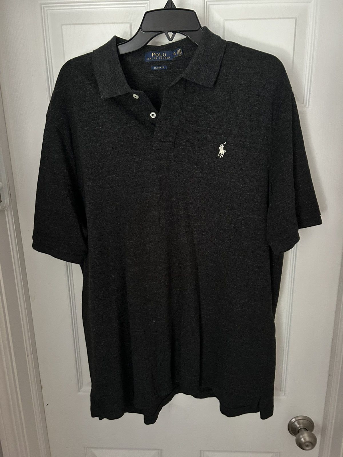 Polo Ralph Lauren Grey Polo by Ralph Lauren Size US XL / EU 56 / 4 - 1 Thumbnail