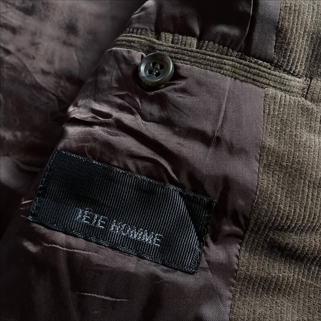 Issey Miyake TETE HOMME Hidden Pocket Corduroy Jacket Size US L / EU 52-54 / 3 - 11 Thumbnail