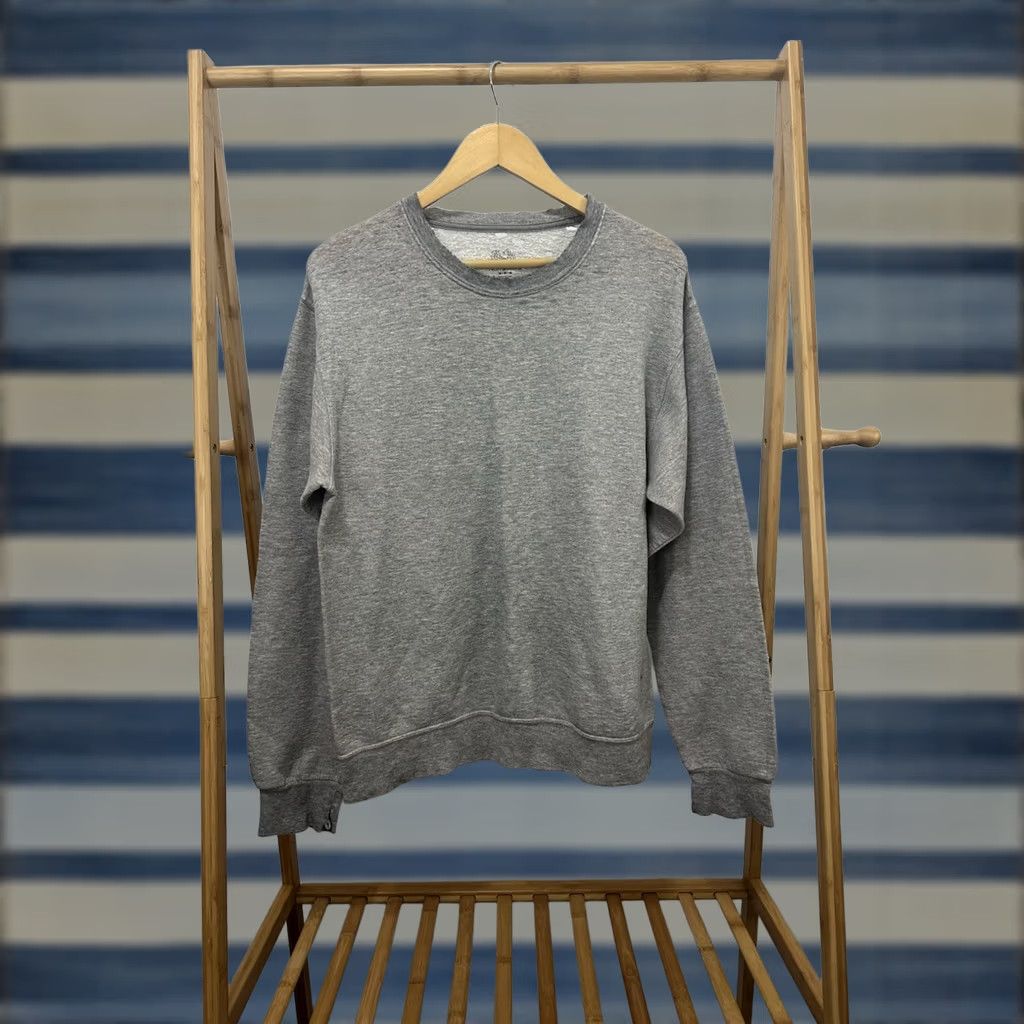 Fruit Of The Loom VTG FOTL Thrashed Distressed Cotton Pullover Sweatshirt M Gray Men Shirt Sweatshirt Grunge WORN DOWN PAPER THIN 90s (Fruit of the Loom) Size US M / EU 48-50 / 2 - 1 Thumbnail