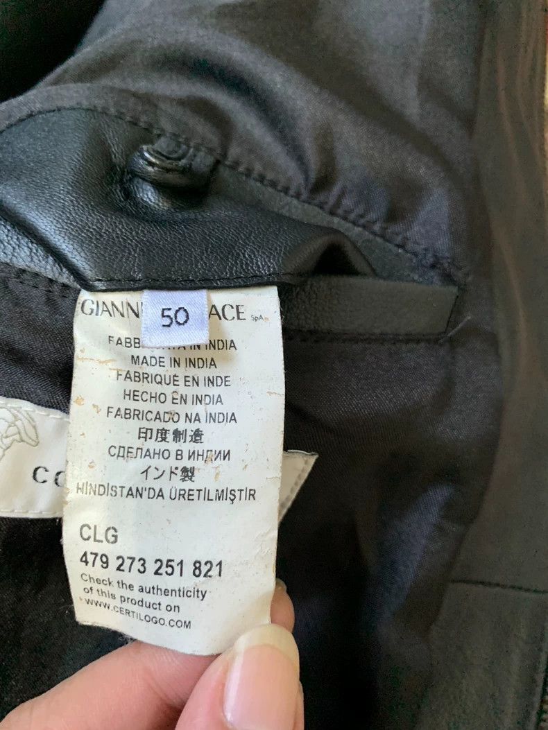 Versace Versace Leather jacket Size US M / EU 48-50 / 2 - 8 Thumbnail