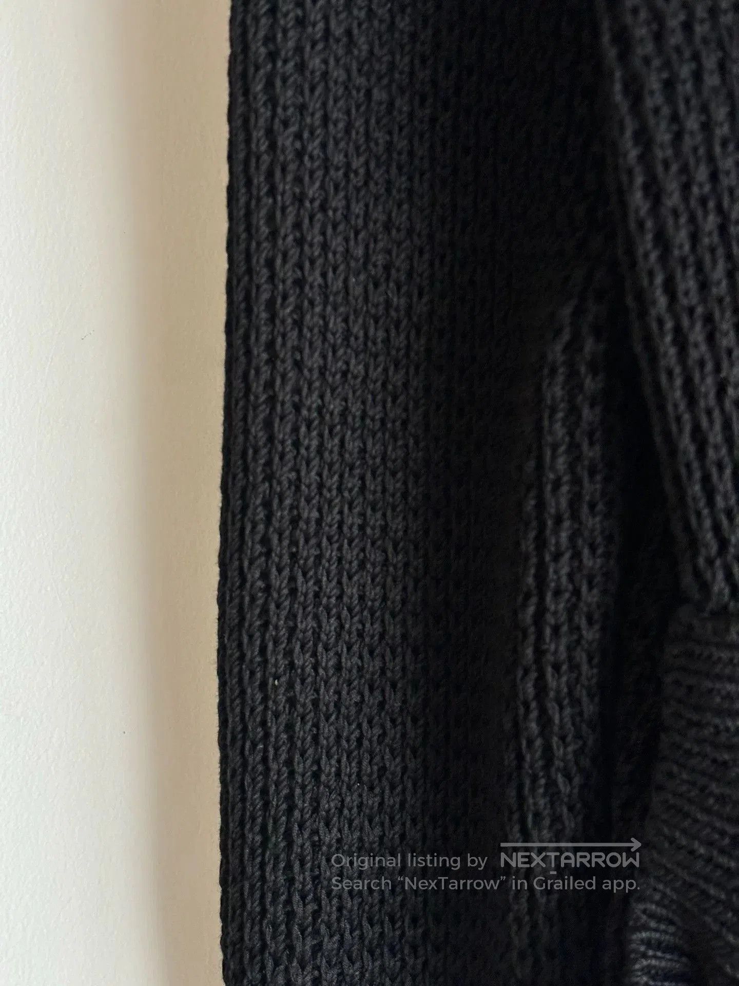 Dries Van Noten black zippered knit jacket by Dries Van Noten. Size M / US 6-8 / IT 42-44 - 6 Thumbnail