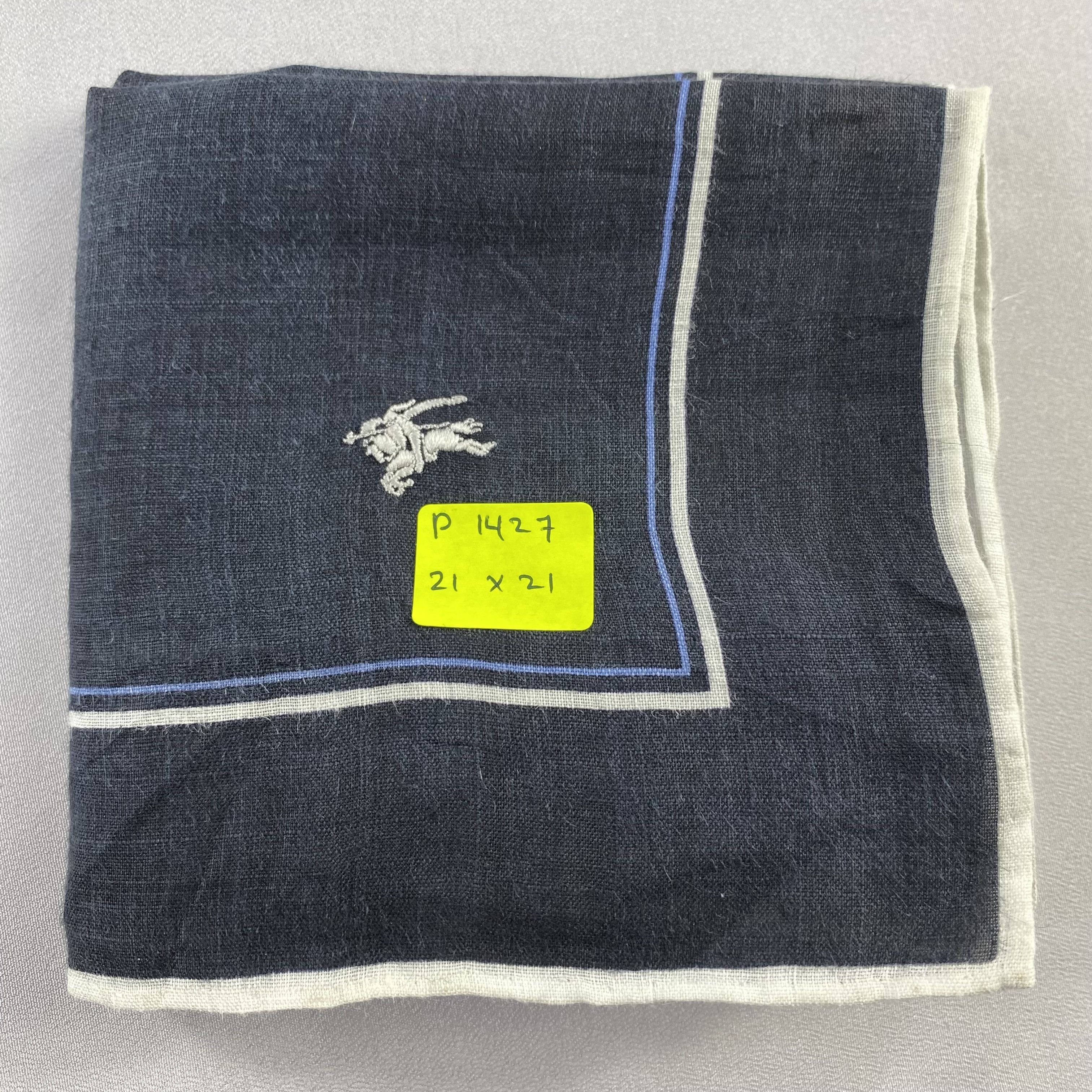 Burberry × Vintage Burberry Handkerchief / Neckerchief / Bandana-P1427 Size ONE SIZE - 5 Thumbnail