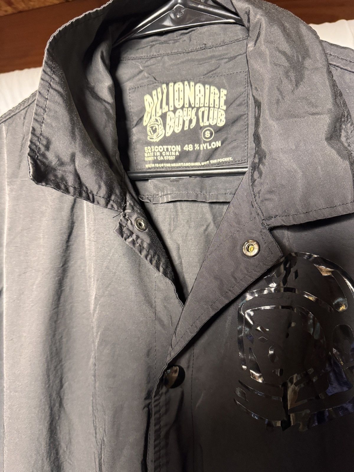 Billionaire Boys Club Billionaire Boys Club Longline Coach Coat Astronaut Logo Sm Size US S / EU 44-46 / 1 - 4 Thumbnail