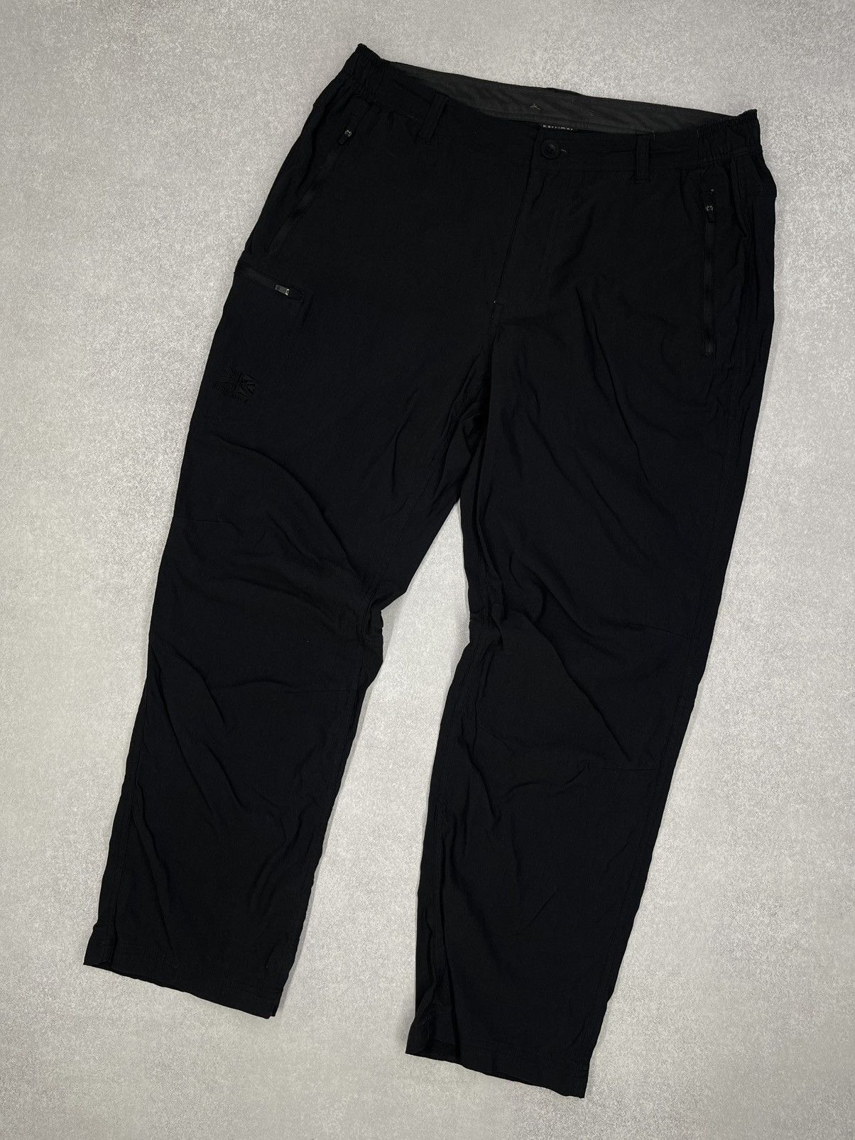 Mens Karrimor Traking Cargo Pants Black Outdoor Gorpcore