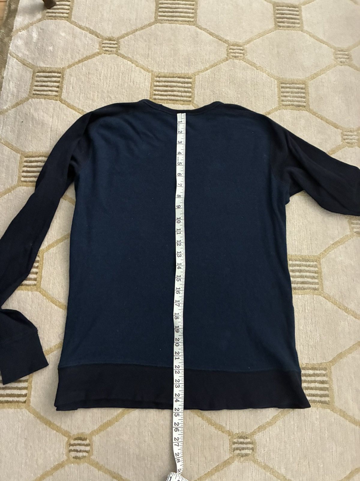 J.Crew J. Crew Long Sleeve Waffle Baseball Tee *Sample Size US M / EU 48-50 / 2 - 7 Thumbnail