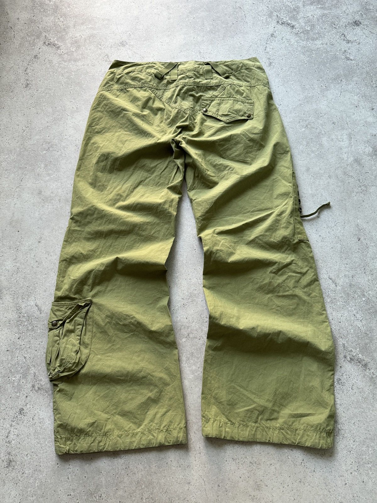 If Six Was Nine × Japanese Brand × Le Grande Bleu (L.G.B.) Vintage Japanese LGB Style Y2K Faded Cargo Pants Size US 30 / EU 46 - 3 Thumbnail