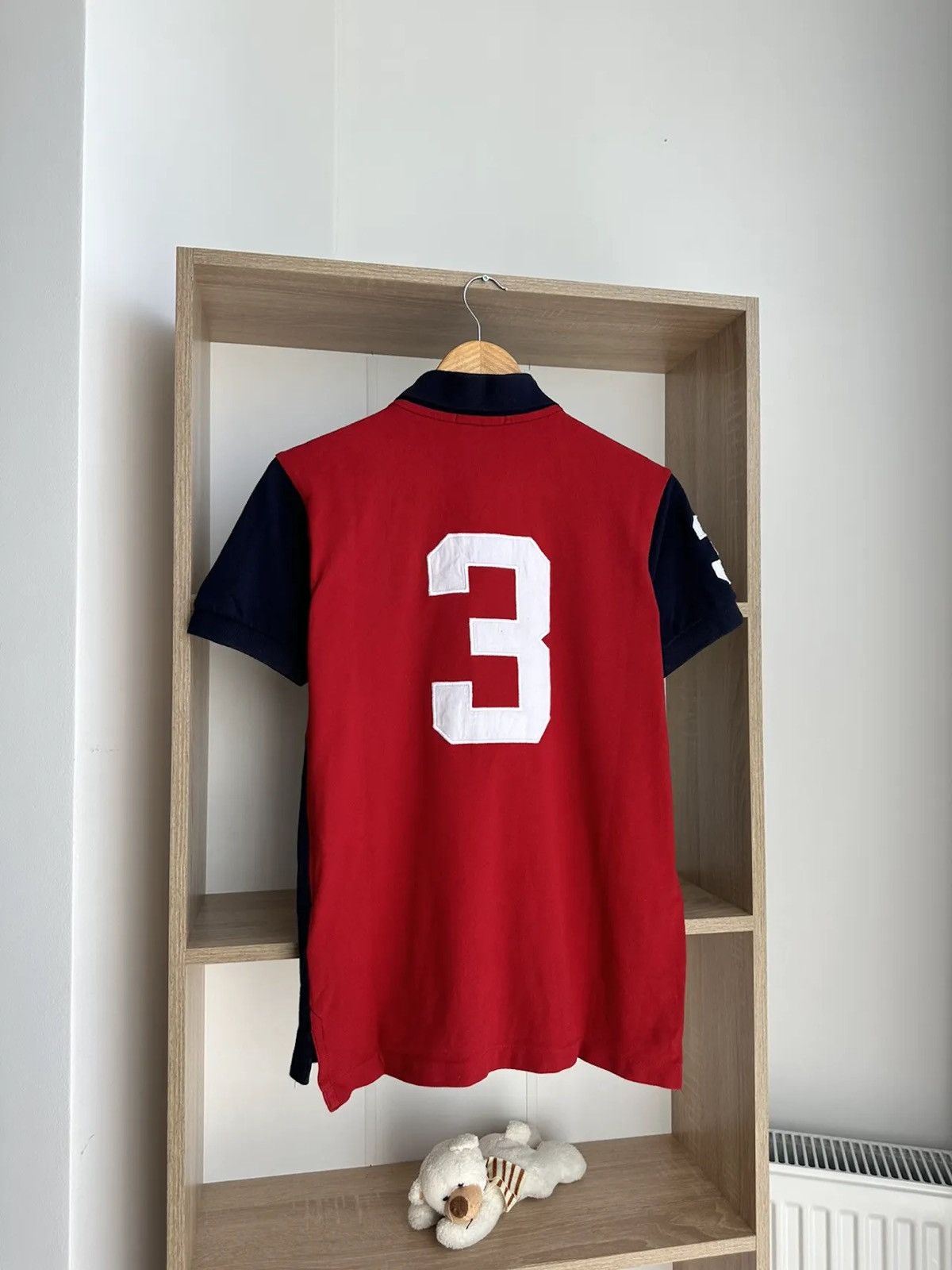 Polo Ralph Lauren × Vintage Vintage Polo Ralph Lauren Mercer RL Polo Team T-Shirt Size US S / EU 44-46 / 1 - 6 Thumbnail