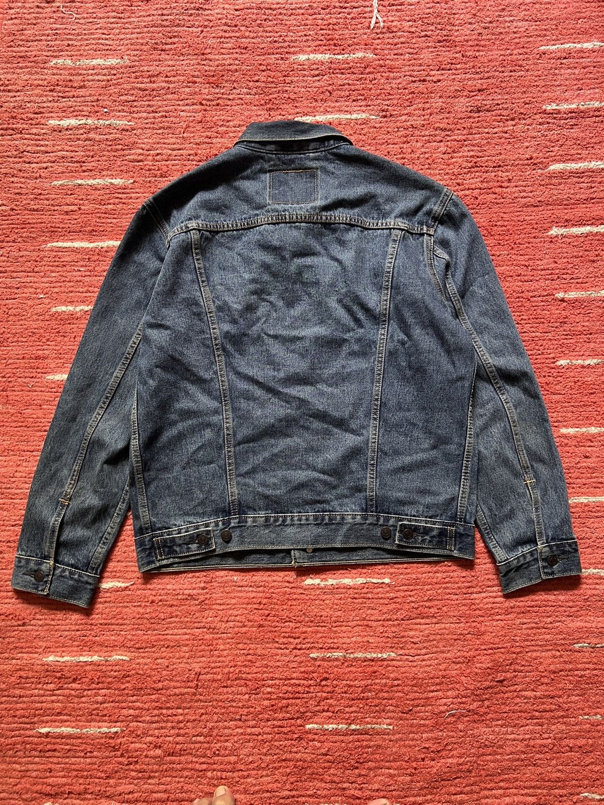 Levi's Vintage Clothing Levi’s Men’s Trucker Jeans Jacket Size US L / EU 52-54 / 3 - 3 Thumbnail