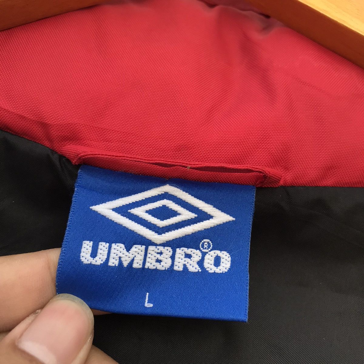 Umbro × Vintage Vintage 1990s Umbro Padded Anorak Template Bench trench Coat Size US L / EU 52-54 / 3 - 8 Thumbnail