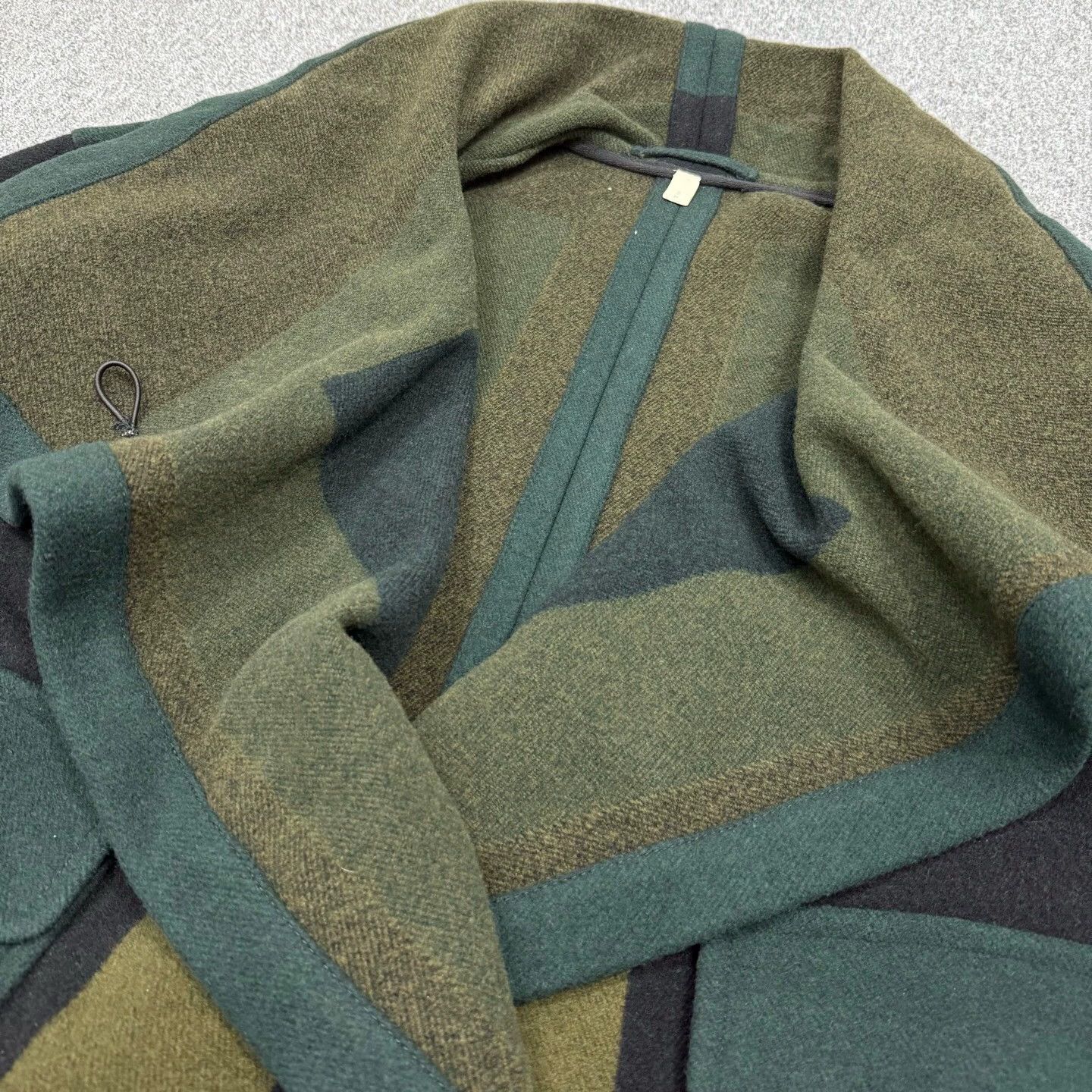 Burberry Burberry color block check wool robe coat S 99 new Size S / US 4 / IT 40 - 3 Thumbnail