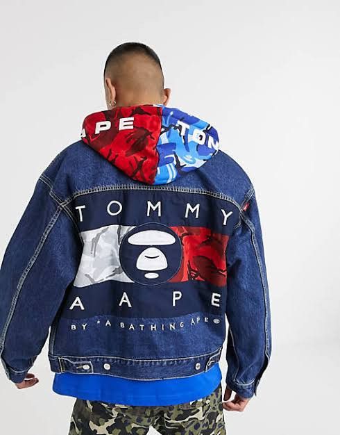 Aape × Tommy Hilfiger Tommy Hilfiger x Aape Denim Jacket Size US L / EU 52-54 / 3 - 1 Thumbnail