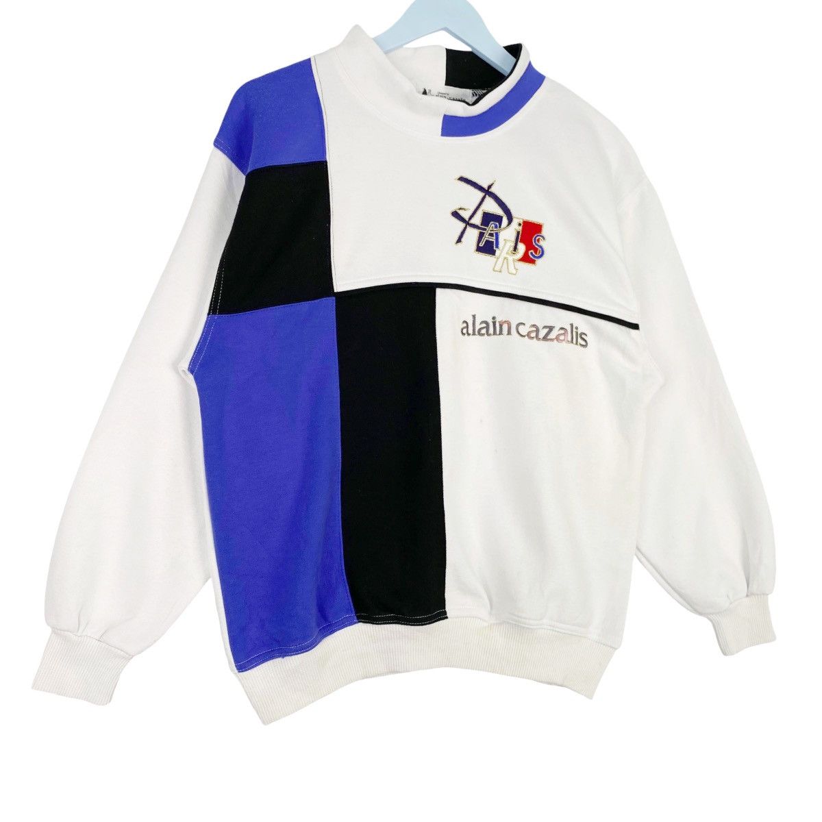 Vintage Vintage Alain & Cazalis Embroidered Logo Crewneck Sweatshirt Size US L / EU 52-54 / 3 - 3 Thumbnail