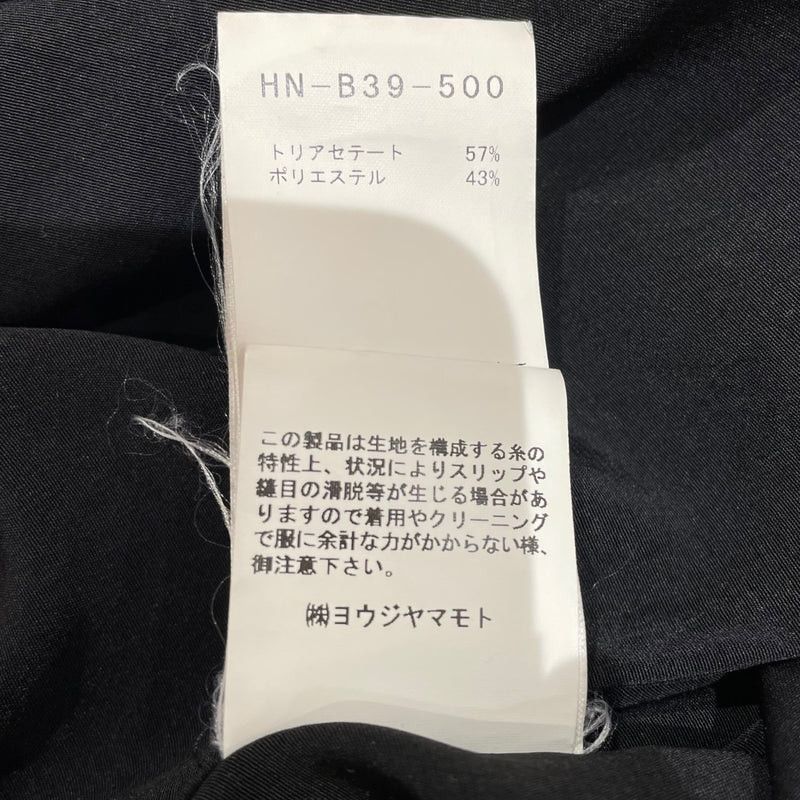Yohji Yamamoto Yohji Yamamoto pour homme 20SSG-Left gathered shirt Size US M / EU 48-50 / 2 - 7 Thumbnail