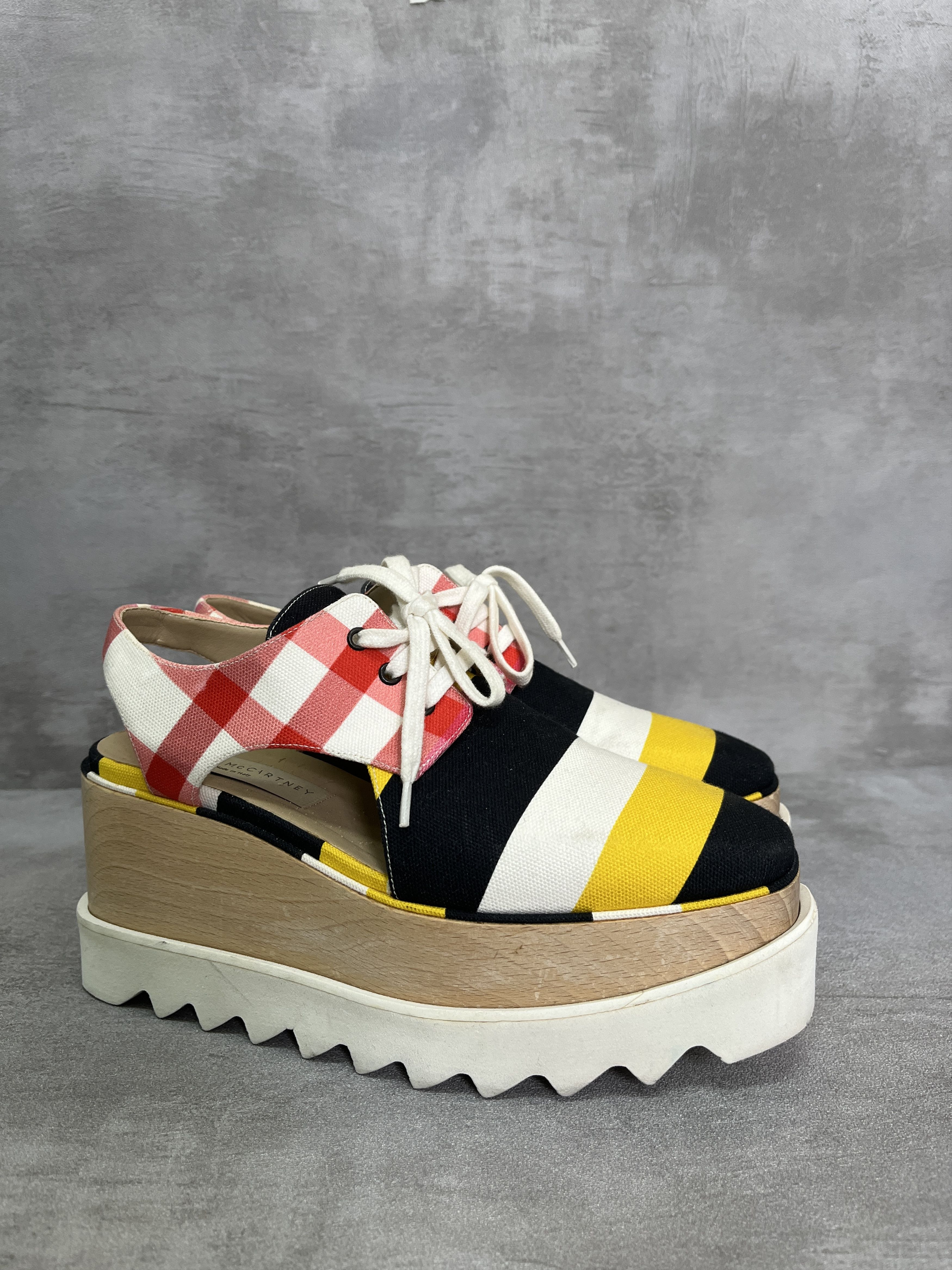 Stella McCartney Stella Mccartney Elyse Platform Slingback Shoes Size US 5 / IT 35 - 2 Thumbnail