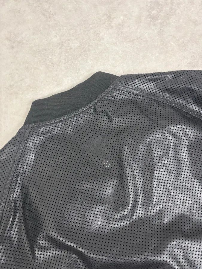 Maison Margiela SS2007 Maison Martin Margiela Black Perforated Leather Jacket Size US L / EU 52-54 / 3 - 8 Thumbnail