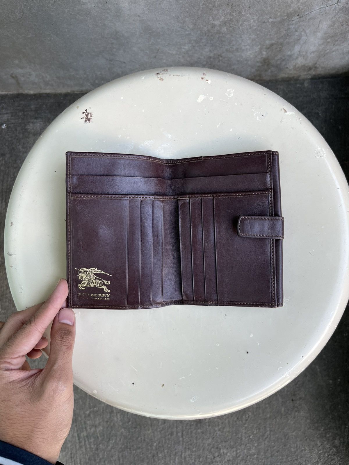 Burberry Nova Check Bi Fold Wallet Size ONE SIZE - 7 Thumbnail