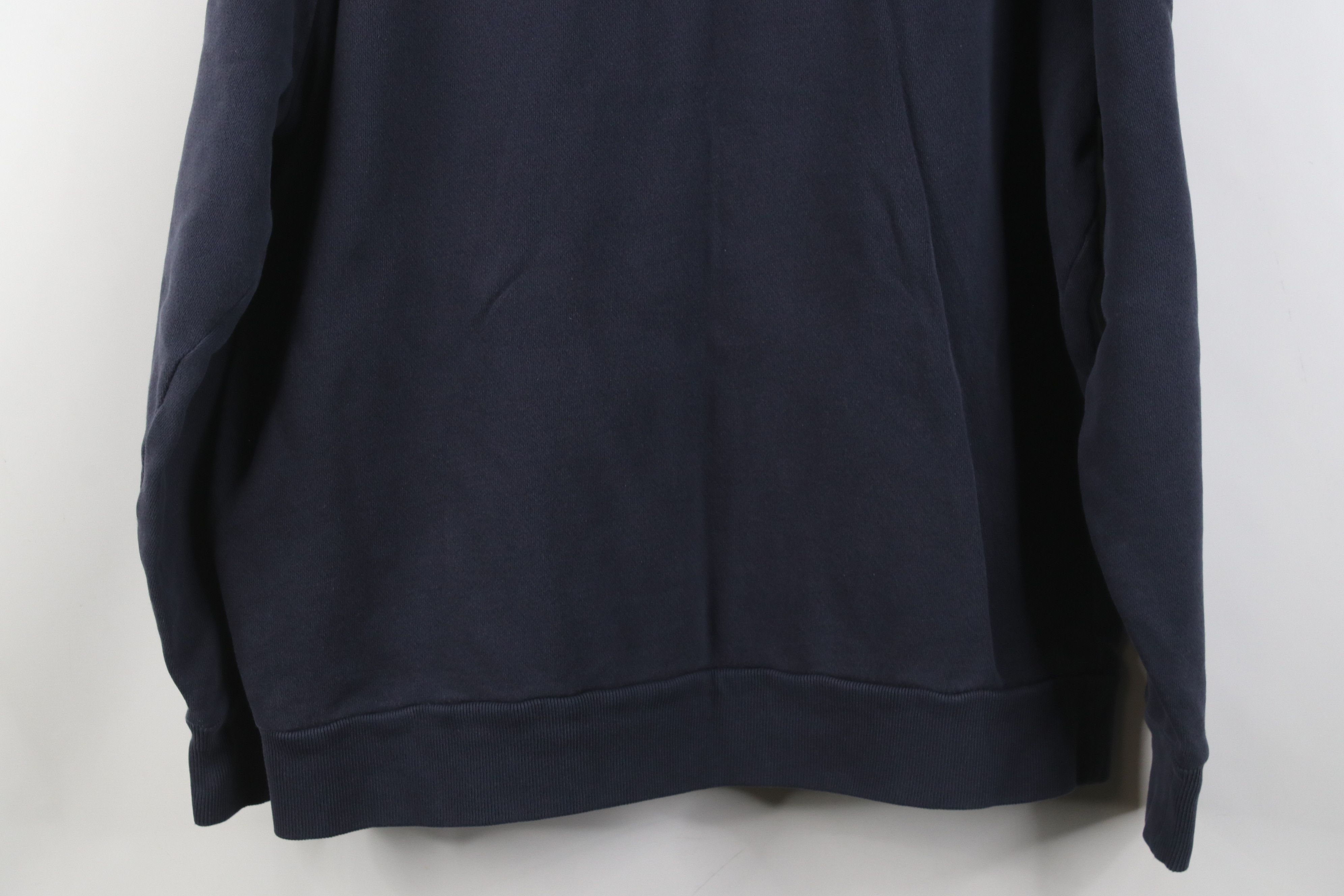 Polo Ralph Lauren Vintage 90s Ralph Lauren Spell Hoodie Sweatshirt Navy Blue Size US L / EU 52-54 / 3 - 14 Thumbnail
