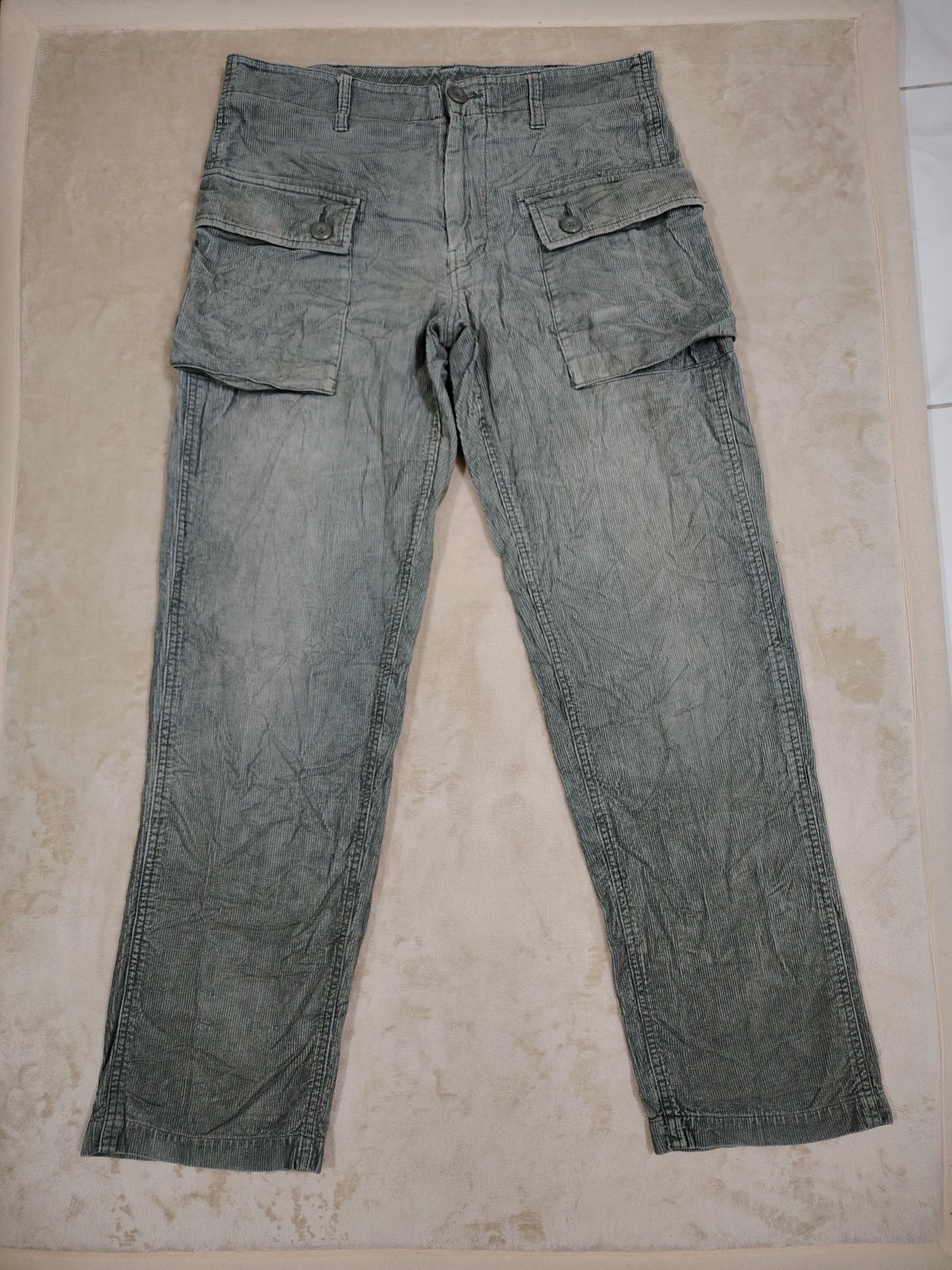Avirex Vintage Avirex Corduroy Cargo Monkey Pants Size US 33 - 12 Thumbnail