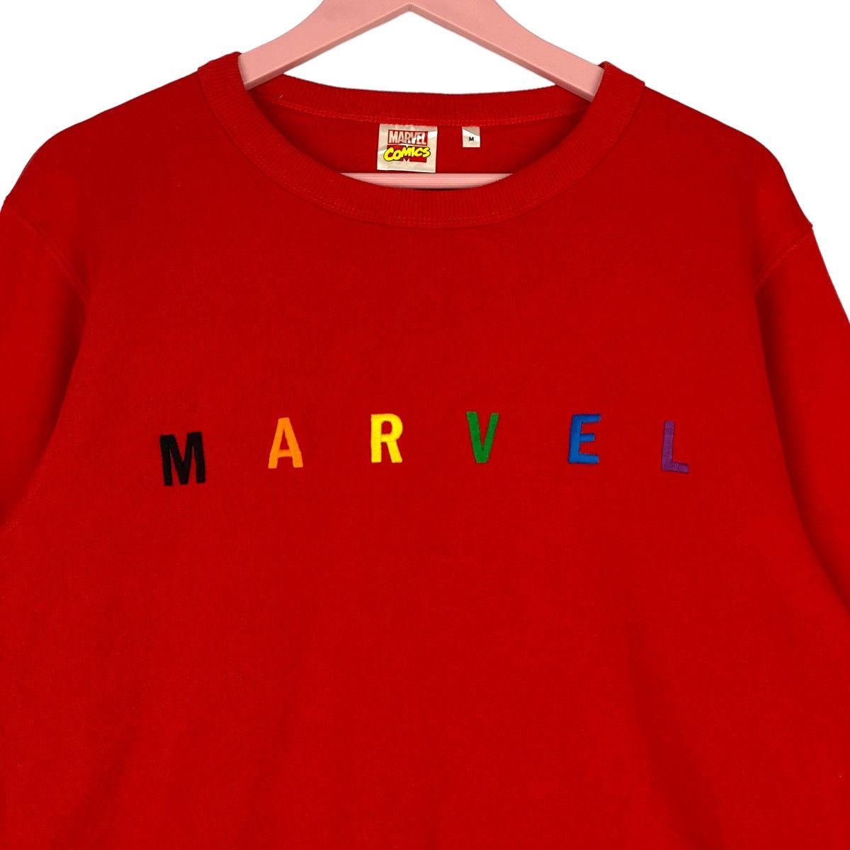 Marvel Comics × Vintage Vintage Marvel Embroidered Logo Crewneck Sweatshirt Size US M / EU 48-50 / 2 - 4 Thumbnail