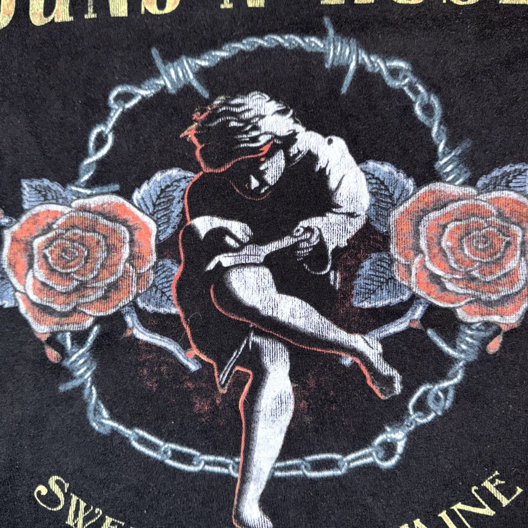 Vintage VINTAGE Guns N’ Roses T-Shirt Men’s XL Black Band Tee 2XL Short Sleeve Crew Neck Graphic Print Rock 90s Size US XXL / EU 58 / 5 - 3 Thumbnail