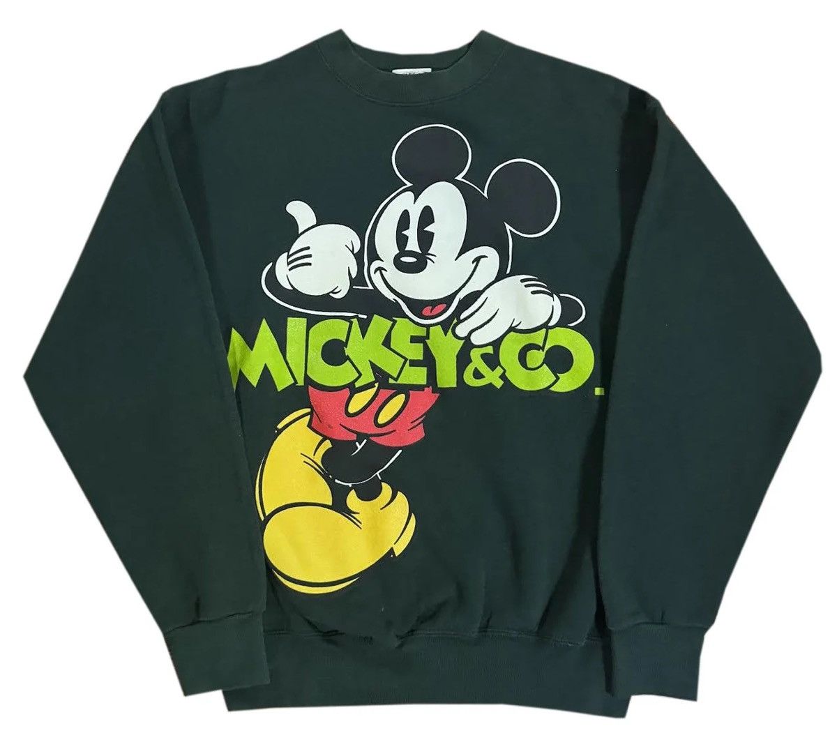 Disney Vintage Mickey & Co Sweatshirt (Size L) Size US L / EU 52-54 / 3 - 1 Thumbnail