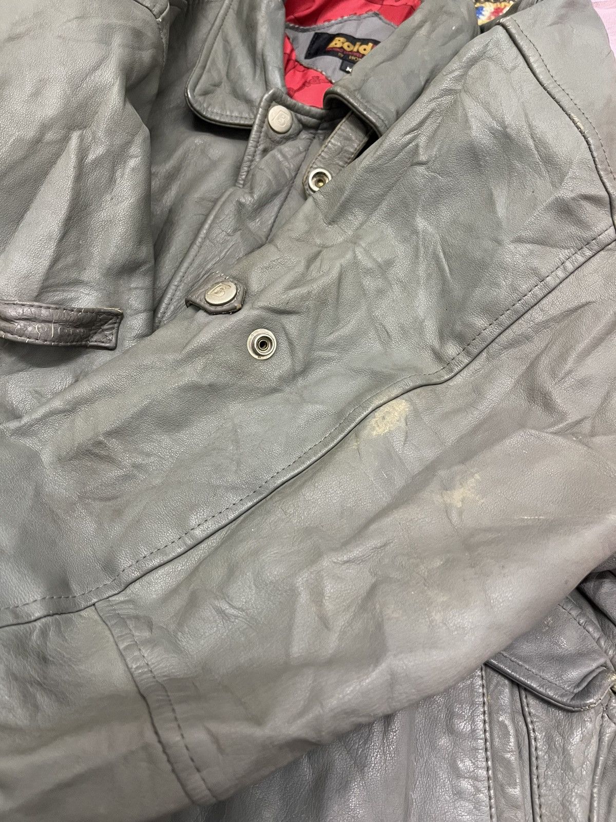 Honda Boldor By Honda Leather Flight Jacket Size US S / EU 44-46 / 1 - 23 Thumbnail