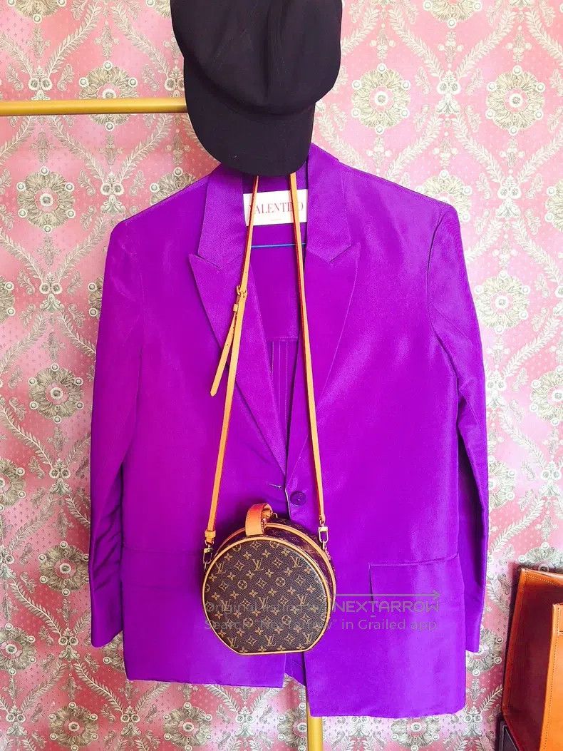 Valentino Valentino Purple blazer Size S / US 4 / IT 40 - 2 Thumbnail