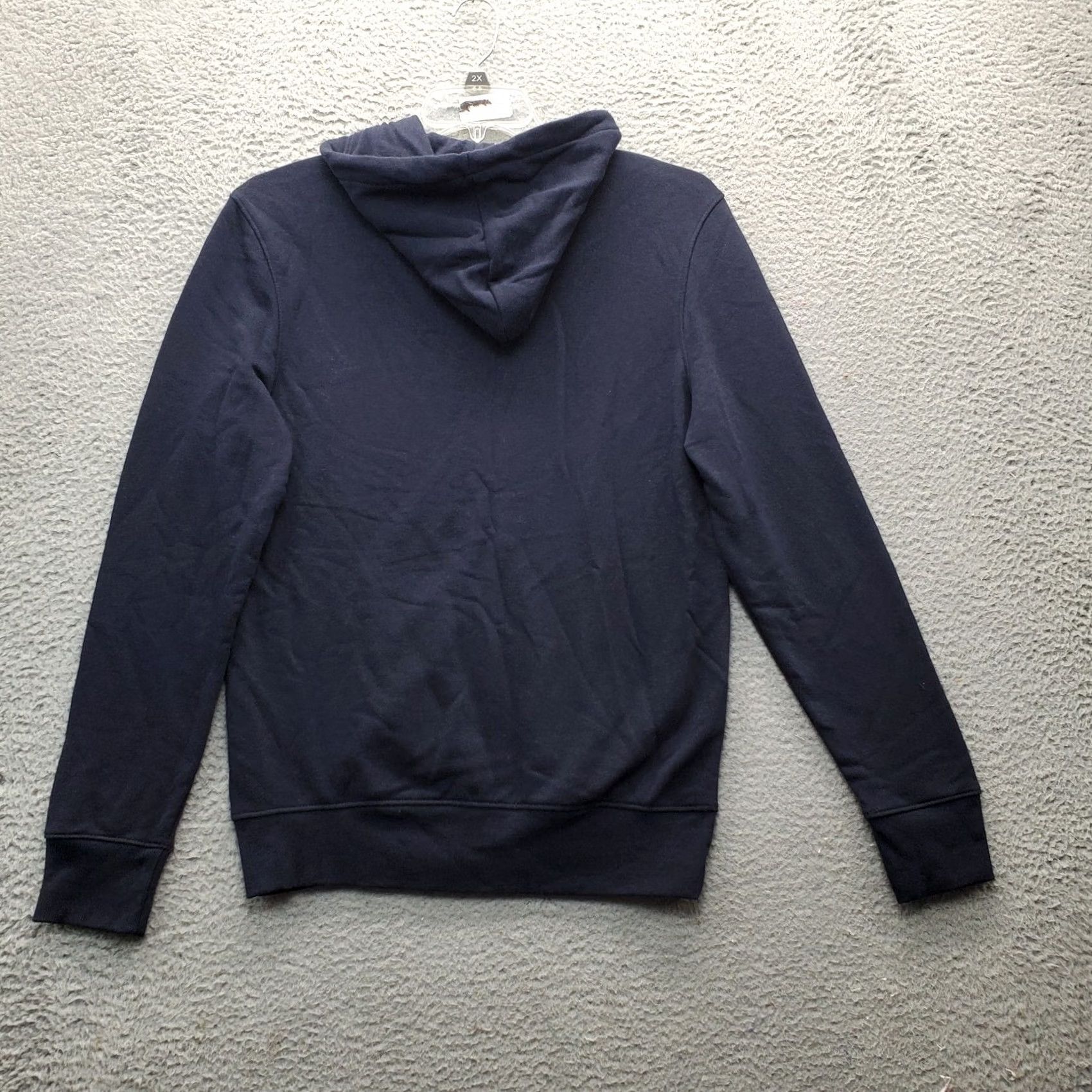 Vintage Ragwear Full Zip Hoodie Unisex M Navy Seaside Park Pockets Drawstring ZH6324 Size US M / EU 48-50 / 2 - 2 Thumbnail