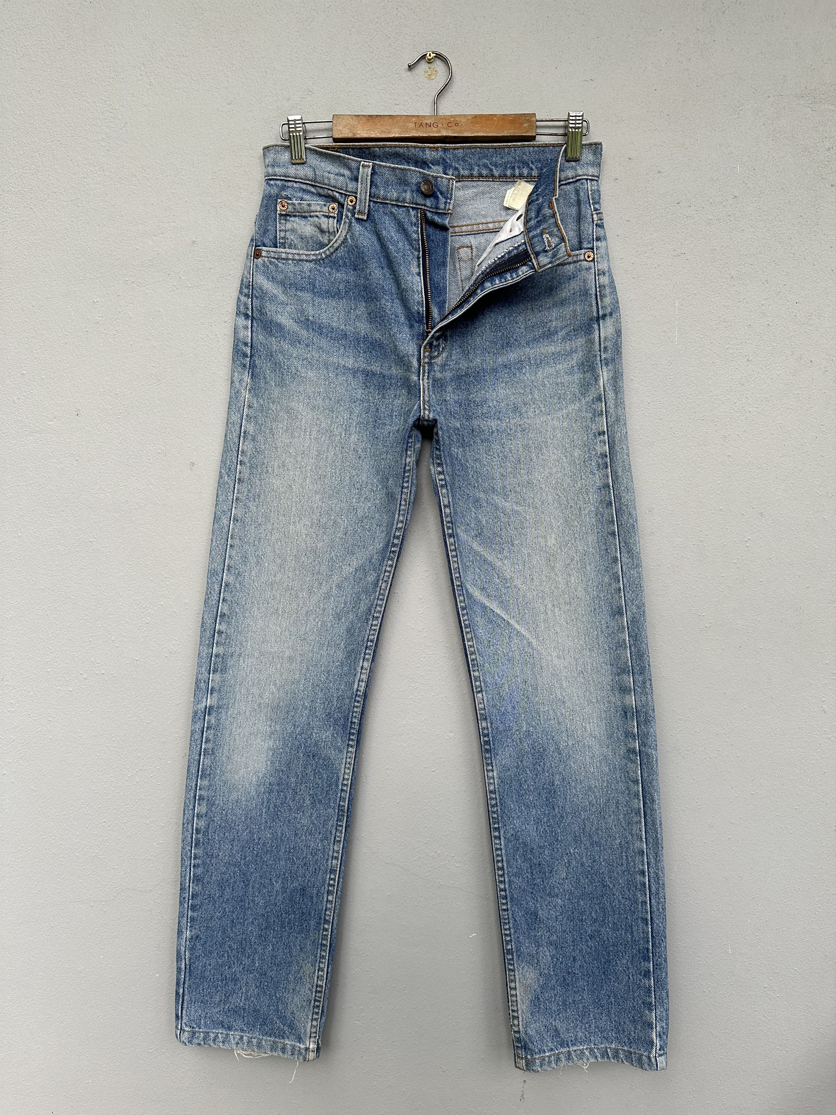 Levi's Vintage 90s Levi's 505 Single R Distressed Flare Jeans Size US 29 - 2 Thumbnail