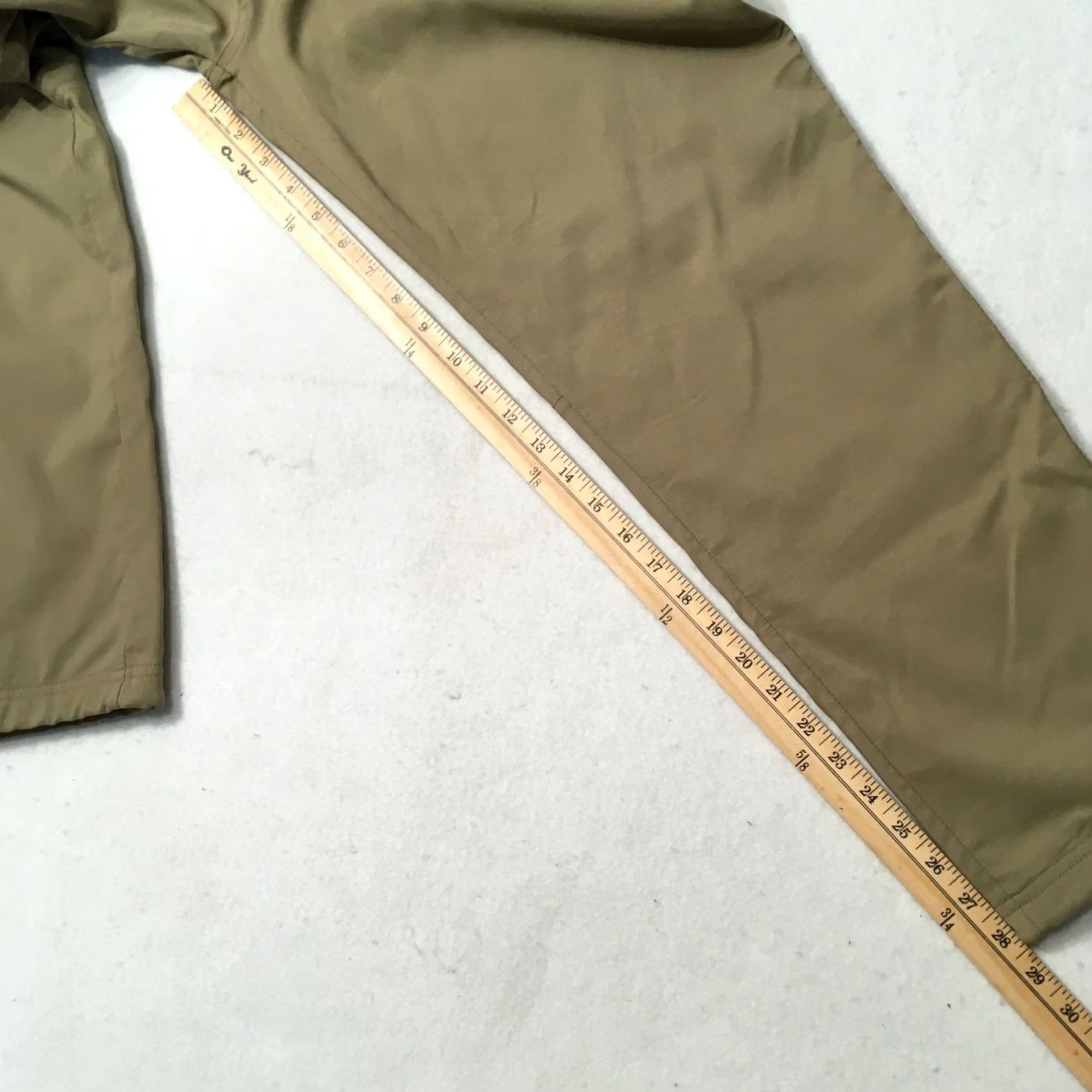 Vintage Gerry Venture Pants Mens 32x30 Khaki Fleece Lined 5 Pocket Size US 32 / EU 48 - 5 Thumbnail