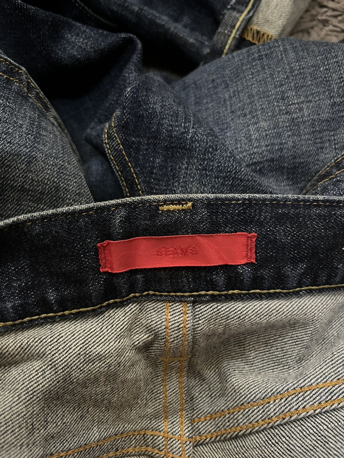 Beams Japan 1990s rhythm Z redcard crop jeans #H3 Size US 30 / EU 46 - 7 Thumbnail