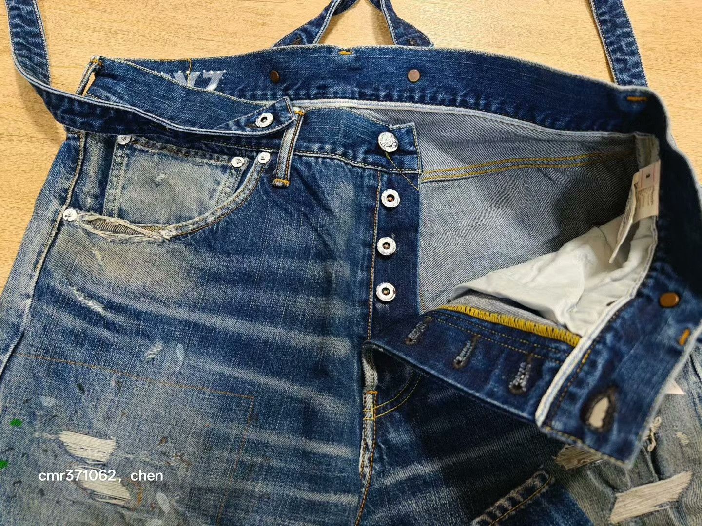 Visvim visvim 19AW TRAVAILLER BRACES DENIM Size US 28 / EU 44 - 4 Thumbnail
