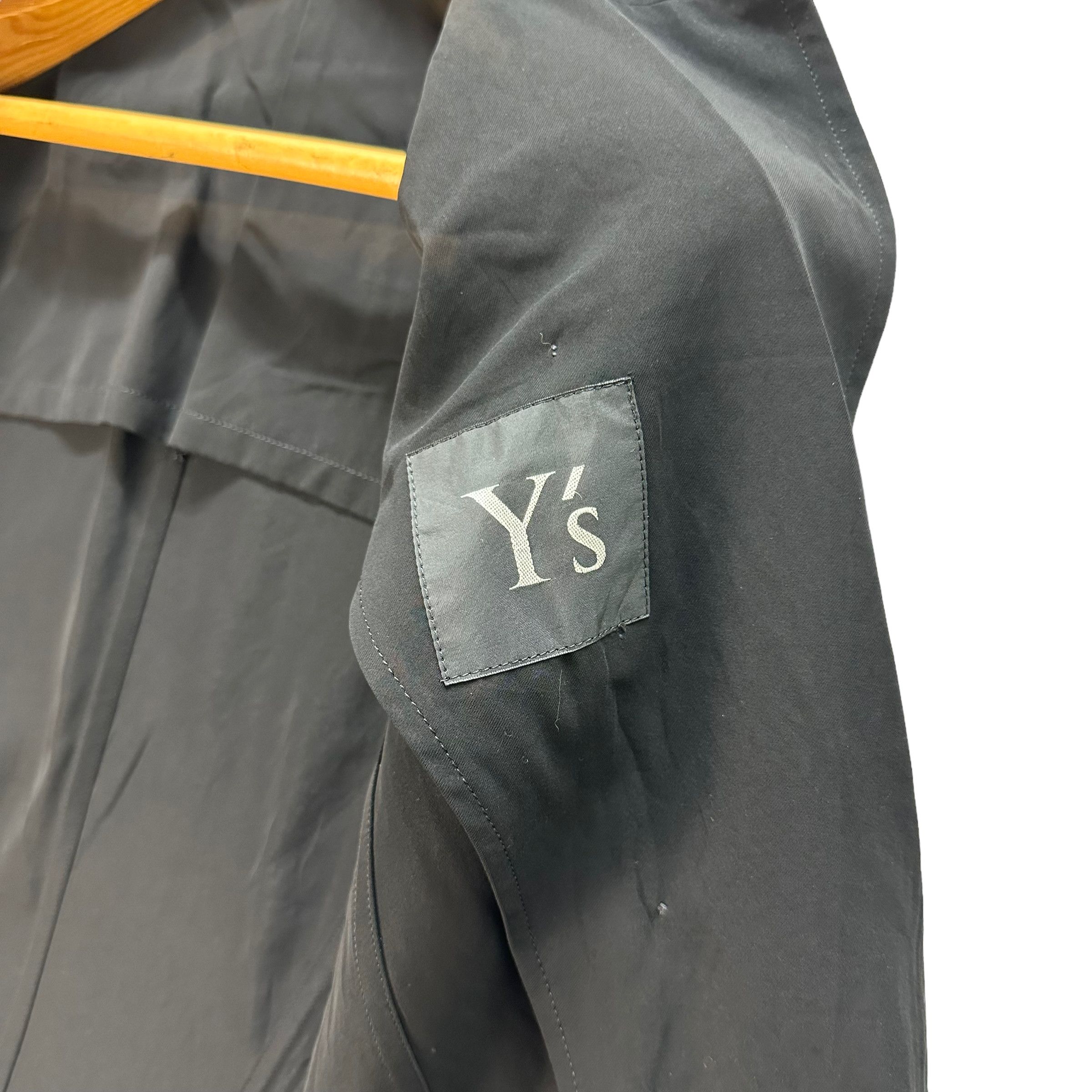 Yohji Yamamoto Y's DOUBLE BREASTED SINGLE HOOK JACKET #7719-166 Size M / US 6-8 / IT 42-44 - 8 Thumbnail