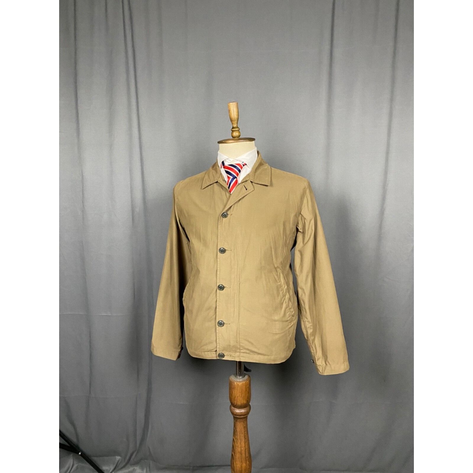 Polo Ralph Lauren Polo Ralph Lauren VTG Men's Beige Brown Coach Zip Collared J Size US M / EU 48-50 / 2 - 4 Thumbnail