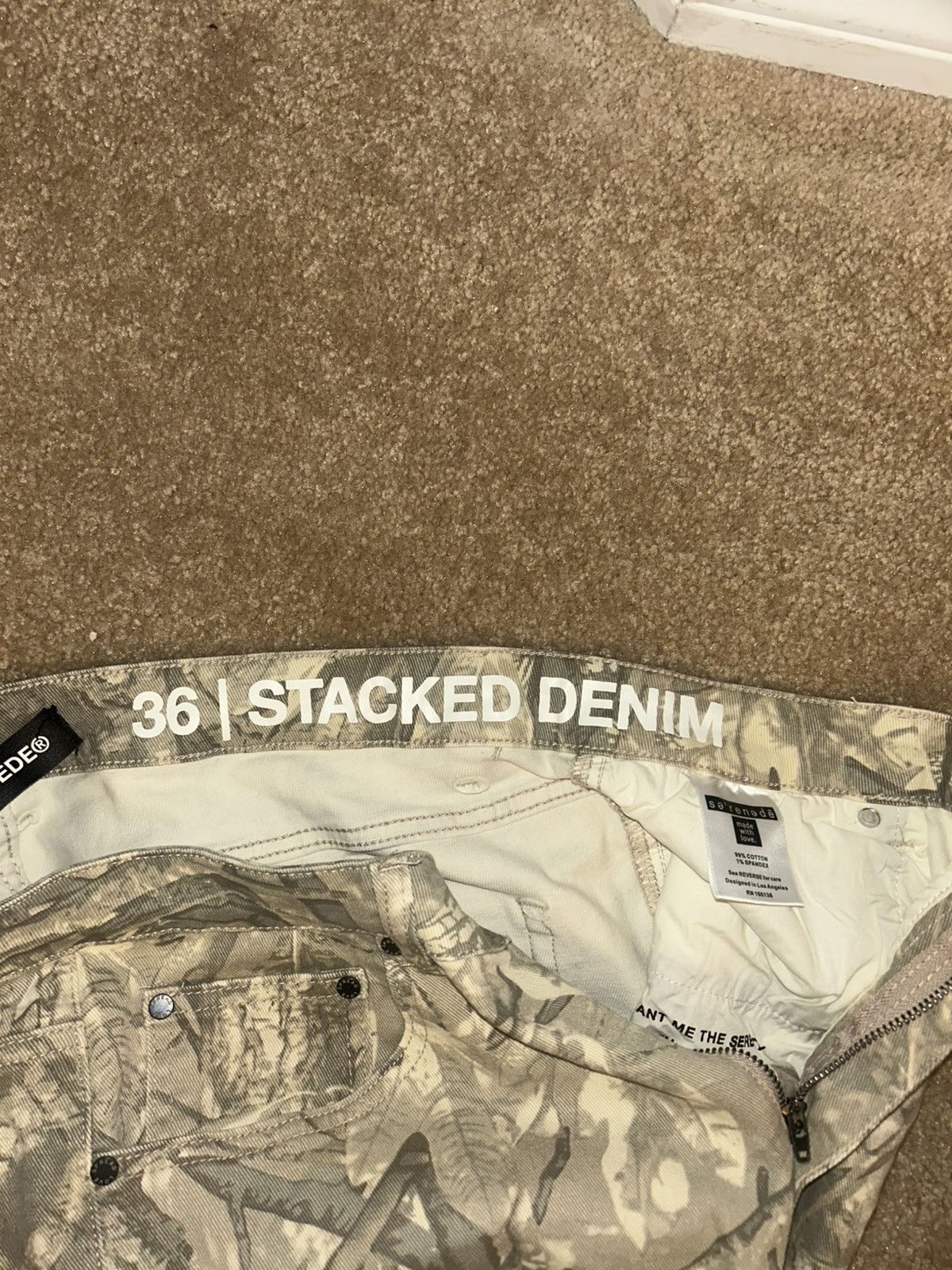 SERENEDE SERENEDE Stacked Denim Jeans Size US 36 / EU 52 - 4 Thumbnail