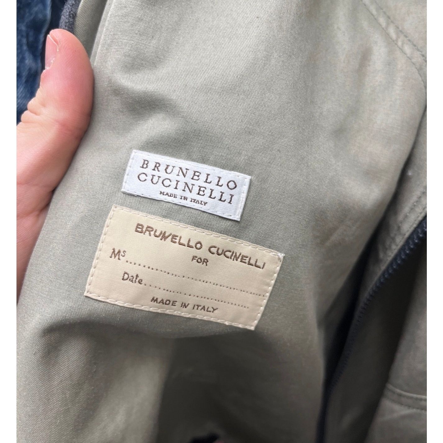Brunello Cucinelli Brunello Cucinelli Green Hooded Coat - IT40/S Size S / US 4 / IT 40 - 5 Thumbnail