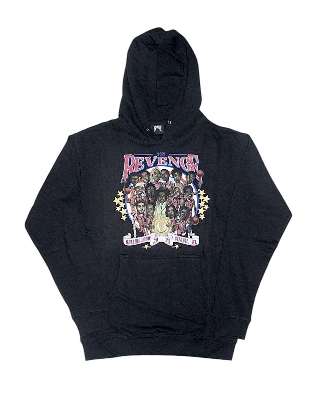 Revenge × Rolling Loud OFFERS‼️ 🌩️ REVENGE x Rolling Loud 🔥 Black Hoodie SIZE MEDIUM Size US M / EU 48-50 / 2 - 1 Thumbnail