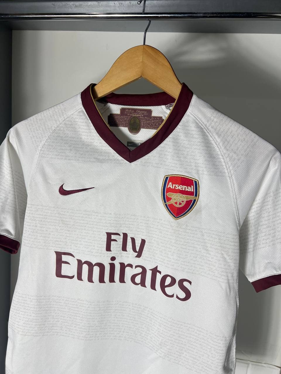 Nike VINTAGE NIKE FC ARSENAL LONDON ENGLAND SOCCER JERSEY RETRO Size US XS / EU 42 / 0 - 4 Thumbnail